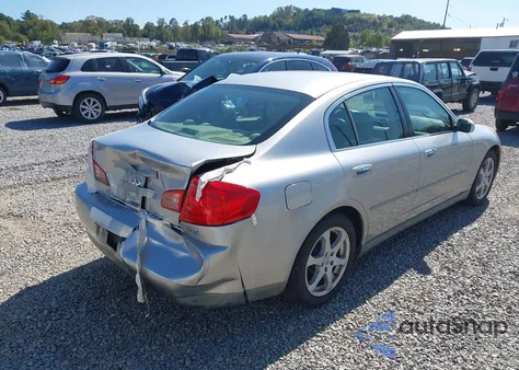 2003 Infiniti G35 Luxury z USA, uszkodzony, nr VIN JNKCV51EX3M013162